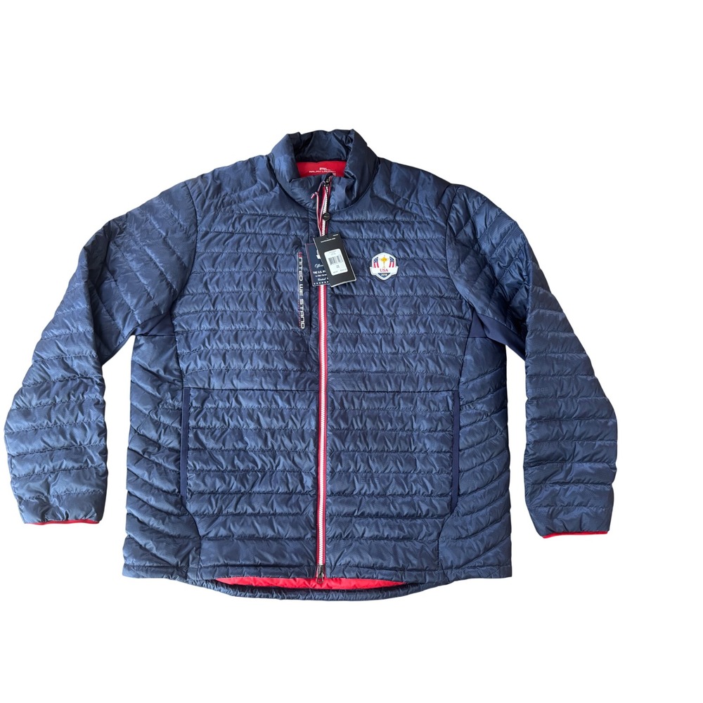 NWT RLX Ralph Lauren 2018 Ryder Cup Team USA Down Puffer Jacket Men XXL Navy